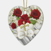 結婚のデコオーナメント セラミックオーナメント (左)