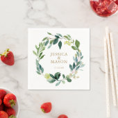 結婚のナプキングリーナリーカクテルナプキン スタンダードカクテルナプキン (インサイチュ)