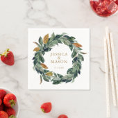 結婚のナプキングリーナリーカクテルナプキン スタンダードカクテルナプキン (インサイチュ)