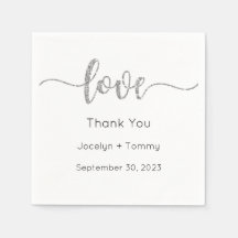 結婚のナプキン、テーブルナプキン、ディナー、ランチ