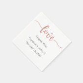 結婚のナプキン、テーブルナプキン、ディナー、ランチ スタンダードカクテルナプキン (角)