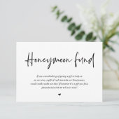 結婚のハネムーン基金の希望現金 エンクロージャーカード (スタンド正面)