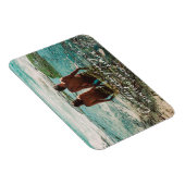 結婚のハネムーン白書の行先 マグネット (右側)