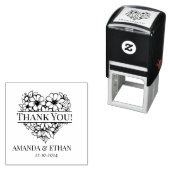 結婚のハート セルフインキングスタンプ (インサイチュ)