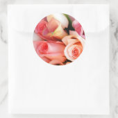 結婚のバラ封筒用シール ラウンドシール (バッグ)