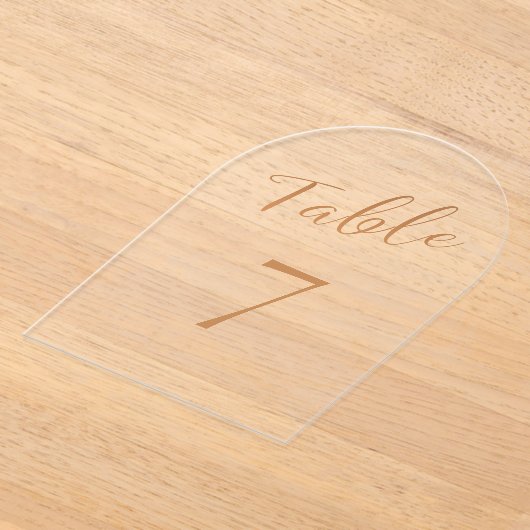 結婚のバラ金ゴールドエレガントアクリル表 アクリル招待状 (レイダウン)