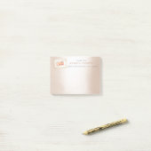 結婚のパーソナライズされたベビーはギフトお願い ポストイット (デスク上)