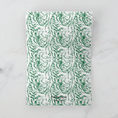 結婚のビジネスサンキューカード | カスタムデザイン サンキューカード (内部)