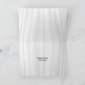 結婚のビジネスサンキューカード | デシエレガントグ サンキューカード (内部)