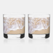 結婚のビーチハート ウイスキーグラス (正面)