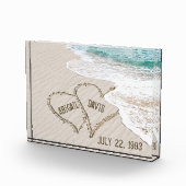 結婚のビーチハート フォトブロック (右)