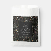 結婚のフォトアーチ水彩植物学長夫妻 フェイバーバッグ (正面)