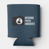 結婚のフォトハングオーバーポッドキャストビールクーラーボックス 缶クーラー (裏面)