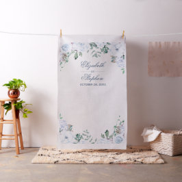 結婚のフォトブースBackdrop Water Colorフローラ ファブリック