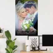 結婚のフォトムービーのポスター – 自分で作成 ポスター (ホームオフィス)
