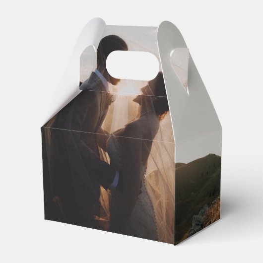 結婚のフォトメモリLove Script フェイバーボックス (裏面サイド)