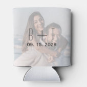 結婚のフォトモノグラムクーラーボックス 缶クーラー (裏面)