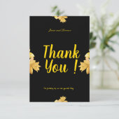 結婚のフラットサンキューカード サンキューカード (スタンド正面)
