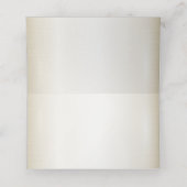 結婚のフローラゴールデン華美ハートフレームパーティー プレイスカード (内部開封)