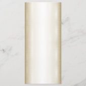 結婚のフローラゴールデン華美ハートフレームパーティー メニュー (裏面)