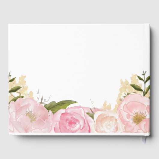 結婚のブライダルシャワー ゲストブック (裏面)