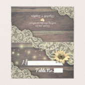 結婚のプレイステーブルナンバーレースひまわり木 (外部フラット)