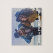 結婚のプロポーザルのカップルの写真 ジグソーパズル (縦)