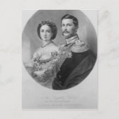 結婚のポートレートの高王室のさ ポストカード (正面)