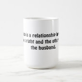 結婚のマグ コーヒーマグカップ (中央)