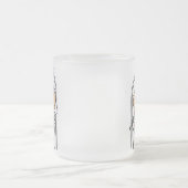 結婚のマグ フロストグラスマグカップ (中央)