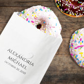 結婚のミニマシンプルリストのお気に入りテンプレート フェイバーバッグ