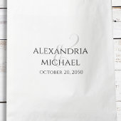 結婚のミニマシンプルリストのお気に入りテンプレート フェイバーバッグ