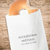 結婚のミニマシンプルリストのお気に入りテンプレート フェイバーバッグ