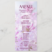 結婚のメニューのカスタマイズ メニュー (正面)