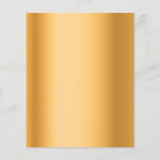 結婚のメニューピンク花模様ゴールデンエレガントエレガント (裏面)