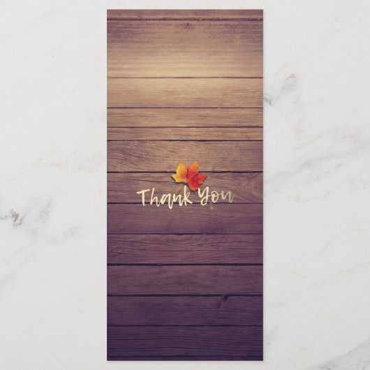 結婚のメニュー秋のカエデ葉のカボチャひまわり メニュー (裏面)