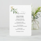 結婚のメニュー メニュー (スタンド正面)