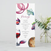 結婚のメニュー・ワイン愛好家テイスティング メニュー (スタンド正面)