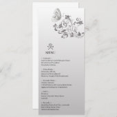 結婚のメニュー – 愛の味 (正面/裏面)