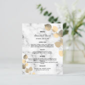 結婚のメニューeucalyptus golden marble botanical (スタンド正面)