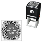 結婚のユーカリリースシール セルフインキングスタンプ (インサイチュ)