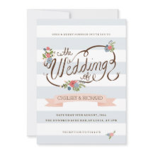 結婚のリボン – 青