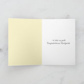 結婚のリングや輪バラ カード (内部)