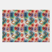 結婚のリングや輪包装紙シート ラッピングペーパーシート (正面)