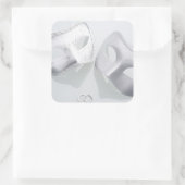 結婚のリングや輪 スクエアシール (バッグ)