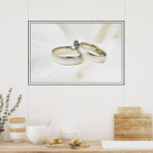 結婚のリングや輪 ポスター (キッチン)