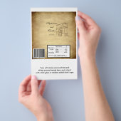 結婚のローマハーシーの大バーラッパー チラシ (ハンドル)