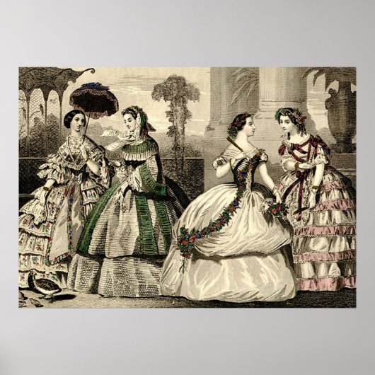 結婚のヴィンテージアンティーク ポスター (正面)