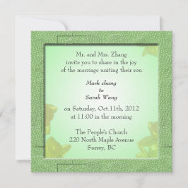 結婚の両親の招待 招待状