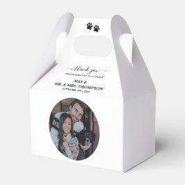 結婚の写モダン真カップル愛犬 フェイバーボックス